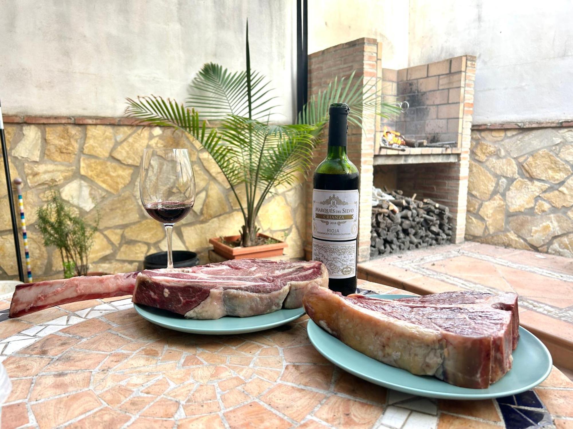 Casa Con Jacuzzi Y Piscina Con Vistas Al Castillo Corbera de Alcira Eksteriør billede